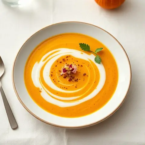 Coconut Curry Pumpkin Soup