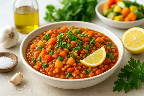 Moroccan Spiced Lentil Stew