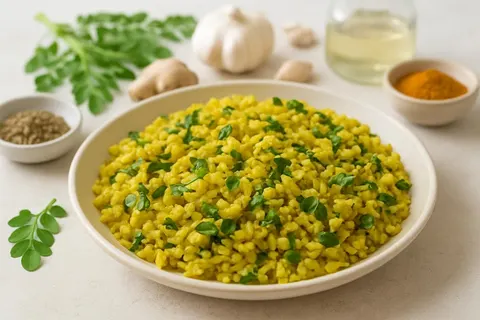 Turmeric & Moringa Kitchari with Lemon Zest