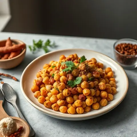 Roasted Chickpea Crunch with Smoked Paprika