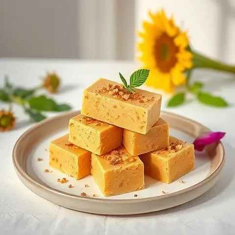 Nut-Free Sunflower Halva Fudge
