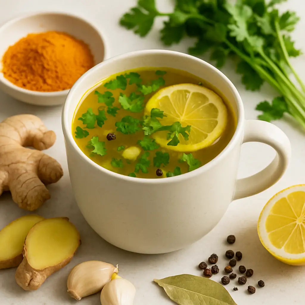 Collagen Turmeric Bone Broth “Tea”