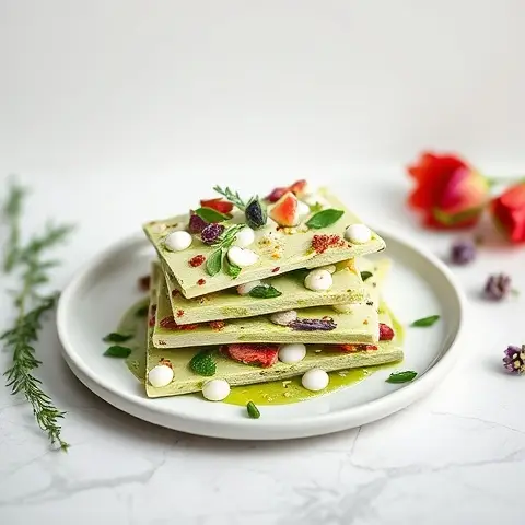 Matcha Coconut Yogurt Bark