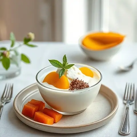 Mango Rooibos Frozen Yogurt