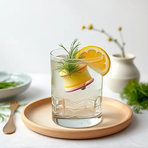 Ginger-Dill Infused Water: A Refreshing Low-Histamine Beverage