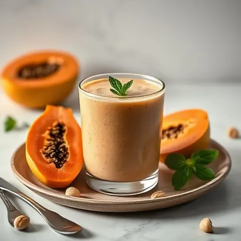 Macadamia Papaya Tropical Nourish Smoothie