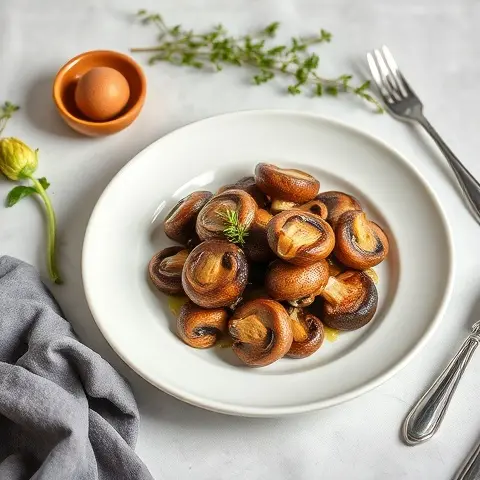 Herb-Roasted Mushrooms with Thyme