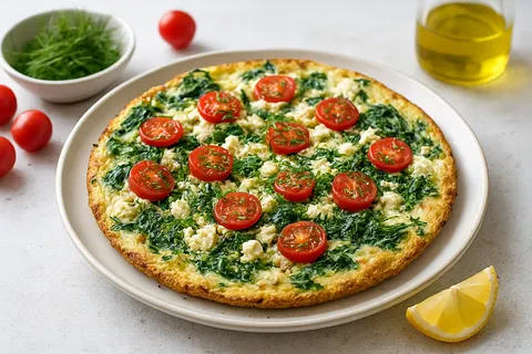 Lemon-Dill Egg White Frittata