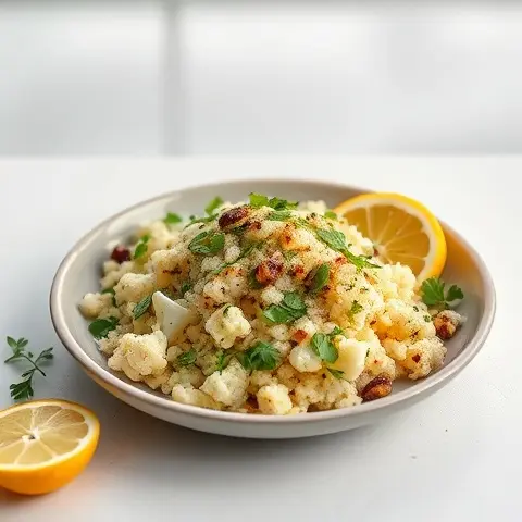 Cauliflower “Tabbouleh” with Parsley & Lemon