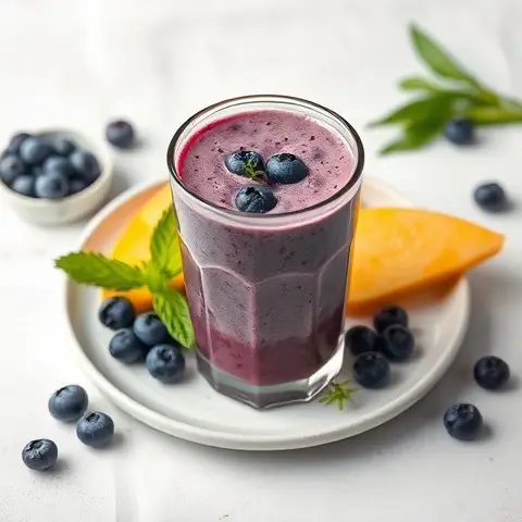 Blueberry Ginger Anti-Inflammatory Smoothie