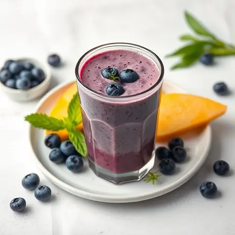 Blueberry Ginger Anti-Inflammatory Smoothie