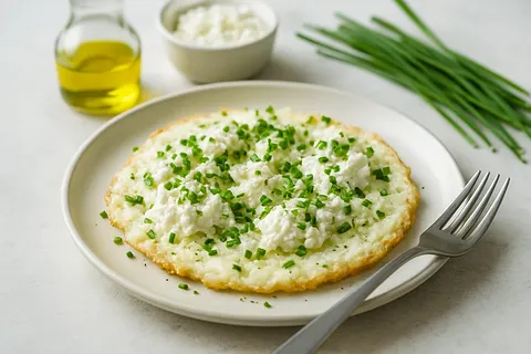 Chive and Ricotta Egg Whites