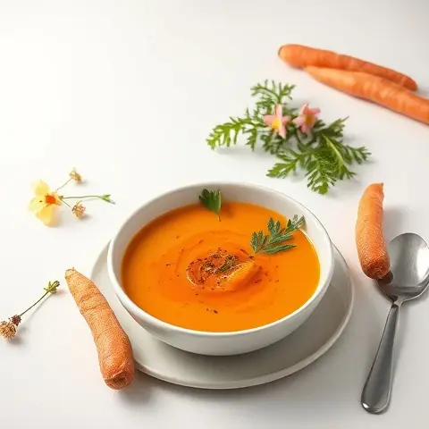 Gentle Carrot & Ginger Soup