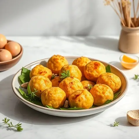 Soy-Free Tofu-Style Chickpea Bites with Ginger