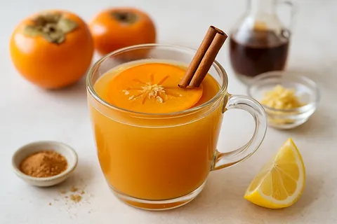 Spiced Persimmon Warm Sip