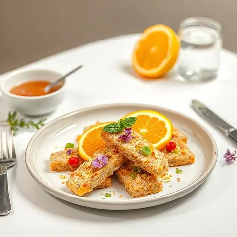 Saffron Orange Almond-Free Biscotti-Style Crisps