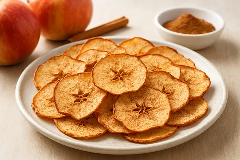 Cinnamon Baked Apple Chips