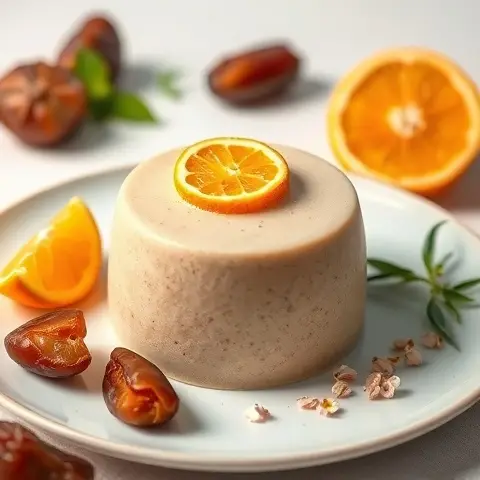 Date-Orange Blossom Mousse
