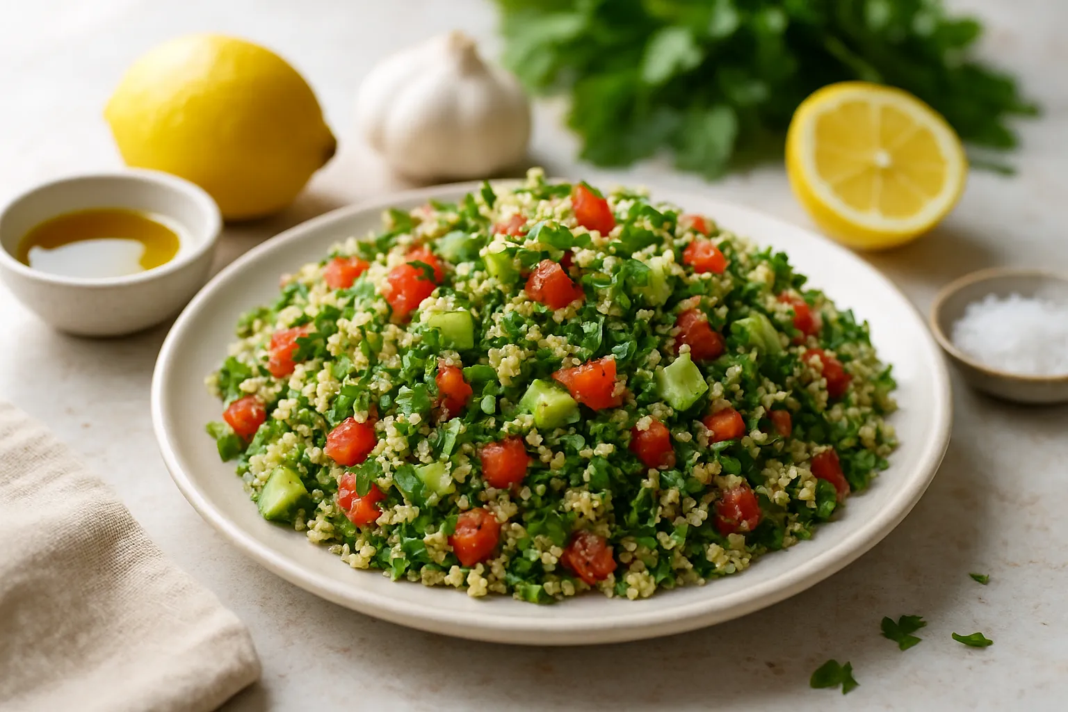 Herbed Quinoa Tabbouleh