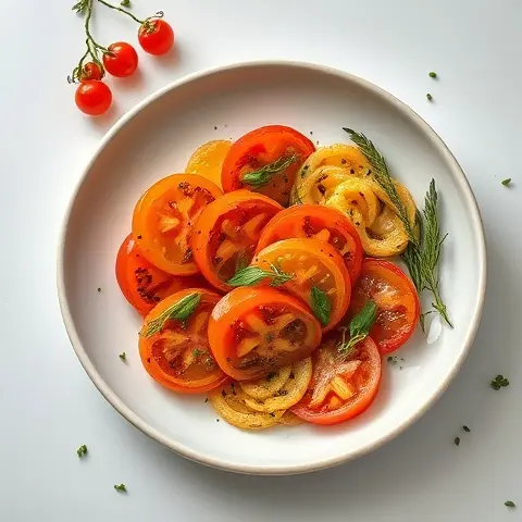 Herb-Roasted Tamarillo (Tree Tomato) Slices