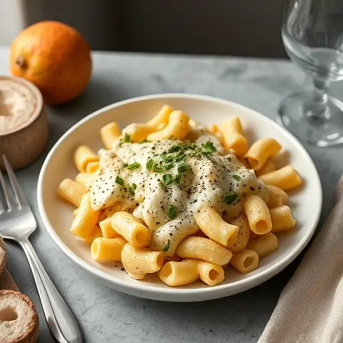 Creamy Cauliflower Mac & “Cheese” (Dairy-Free)