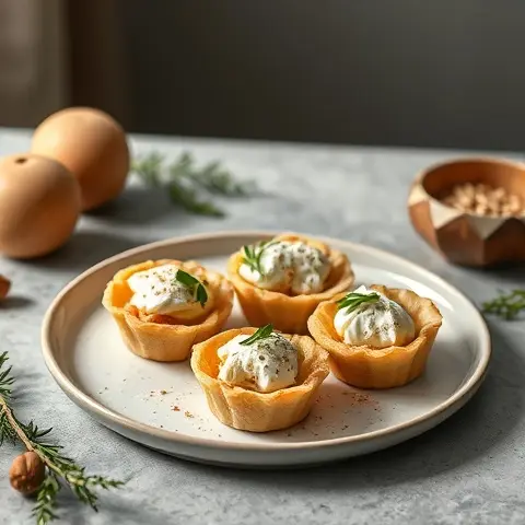 Nutty Macadamia Coconut Tartlets