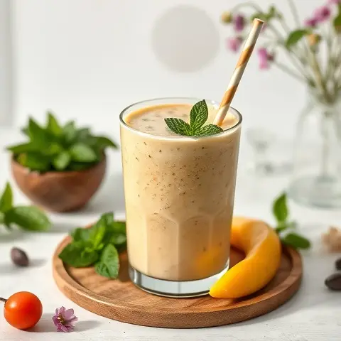 Mango Mint Hydration Helper Smoothie