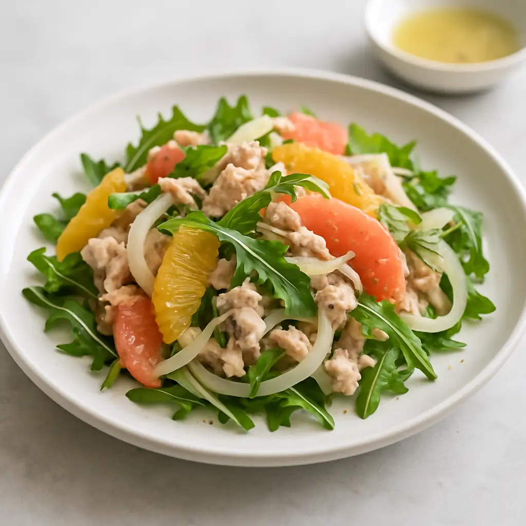 Citrus Tuna & Fennel Shaved Salad