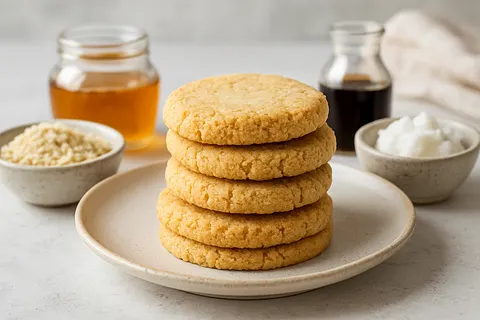 Almond Flour Shortbread (No Sugar)