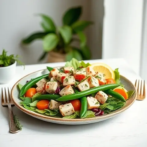 Nicoise-style Green Bean & Tuna Salad