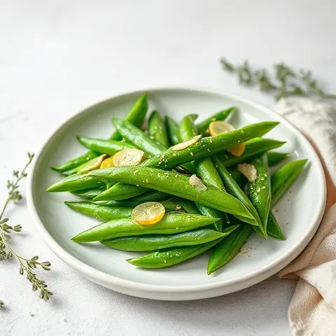 Lemon-Tarragon Snap Peas