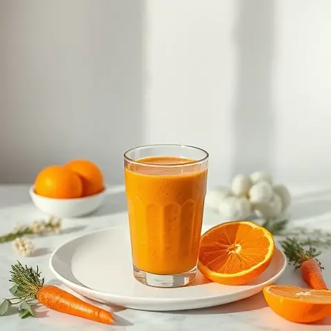 Orange Carrot Beta Carotene Power Smoothie