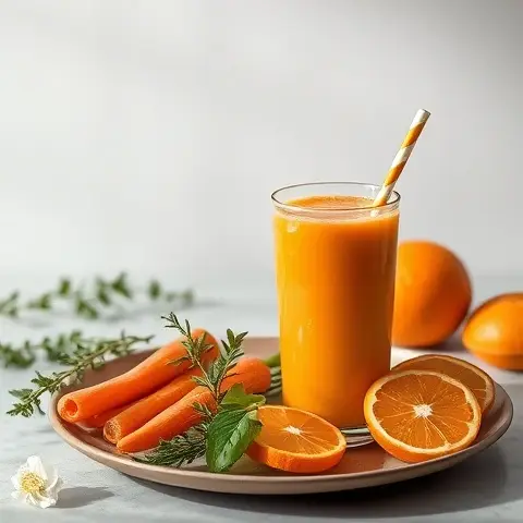Carrot Orange Beta Carotene Smoothie