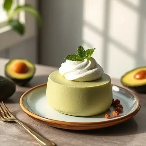 Matcha Avocado Mousse