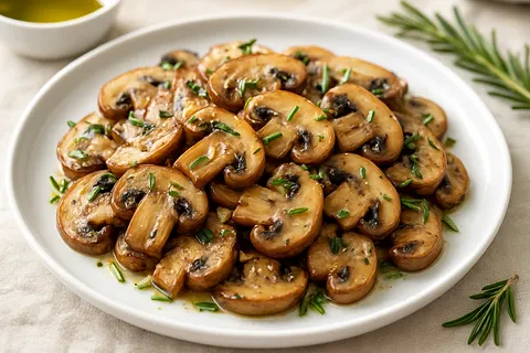 Sautéed Mushrooms with Rosemary