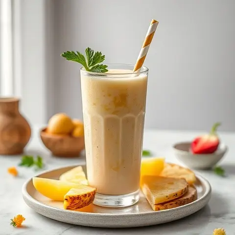 Pineapple Celery Blood Pressure Smoothie