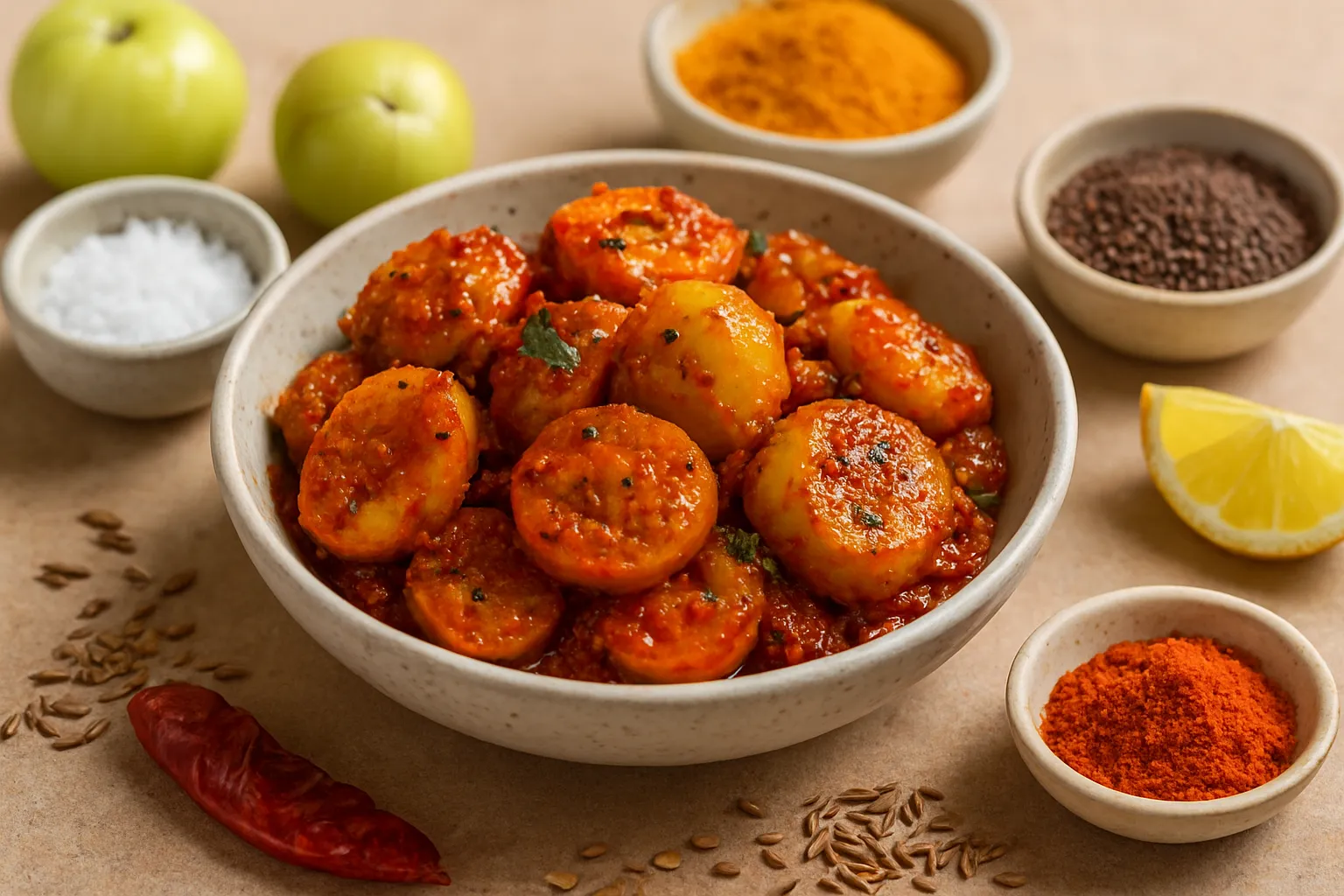 Amla Pickle (Indian Gooseberry Achaar)