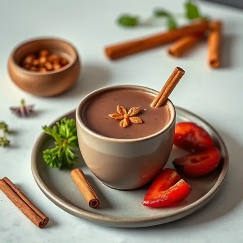 Cinnamon-Spiced Keto Hot Chocolate