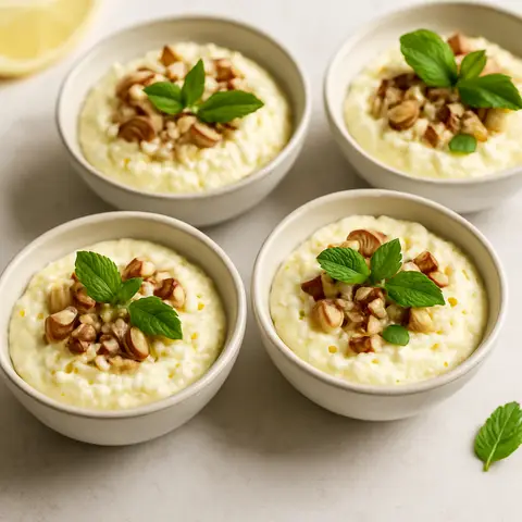Lemon-Cardamom Ricotta Cups