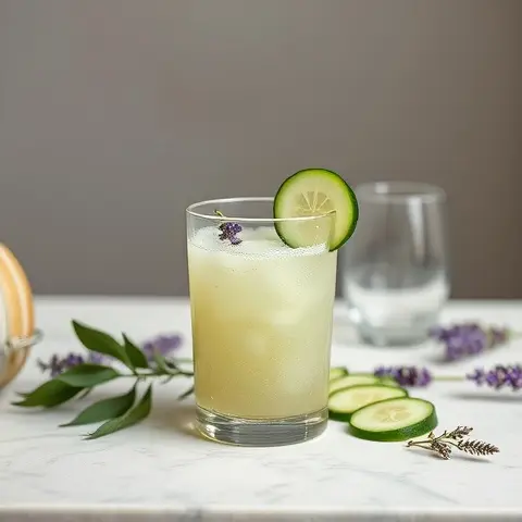 Lavender-Cucumber Sleepytime Elixir