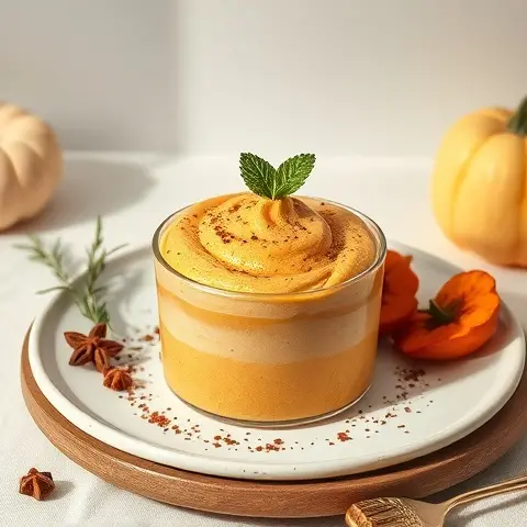 Spiced Pumpkin Mousse