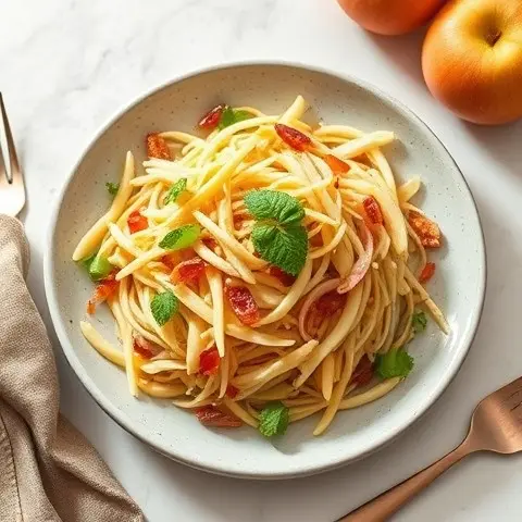 Celeriac & Apple Slaw