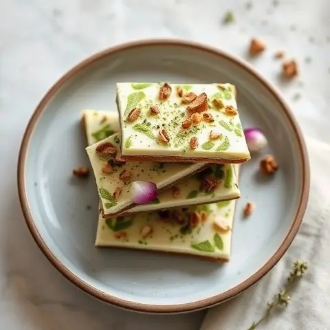Matcha Coconut Yogurt Bark