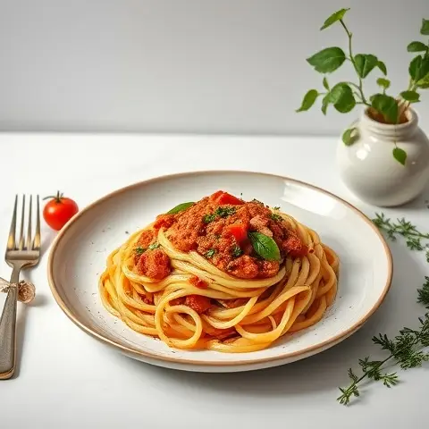 Heart-Healthy Turkey Zoodle Bolognese