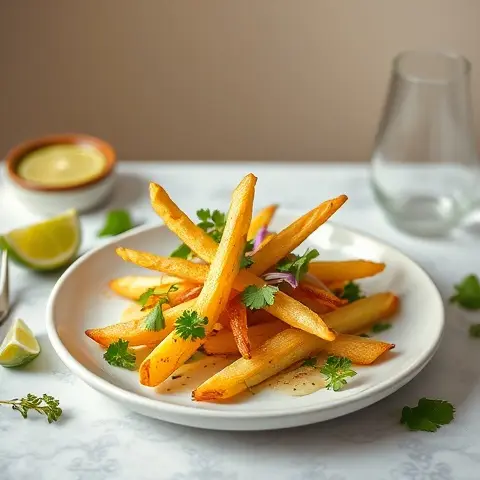 Cilantro-Lime Jicama “Fries”