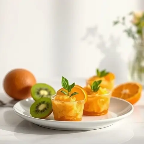 Vitamin C Kiwi-Orange Cups