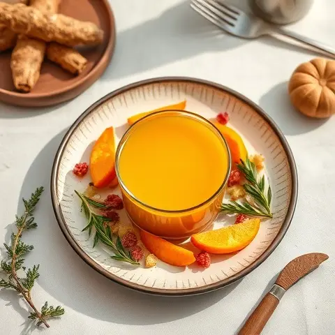 Turmeric & Fresh Ginger Warm Sip