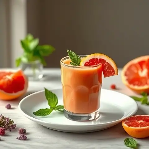 Grapefruit Mint Bitter Boost Smoothie