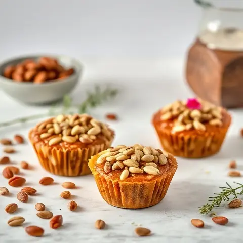 Pecan-Free Maple Praline Cups with Sunflower Seeds