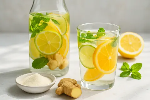 Collagen Citrus-Ginger Spa Water